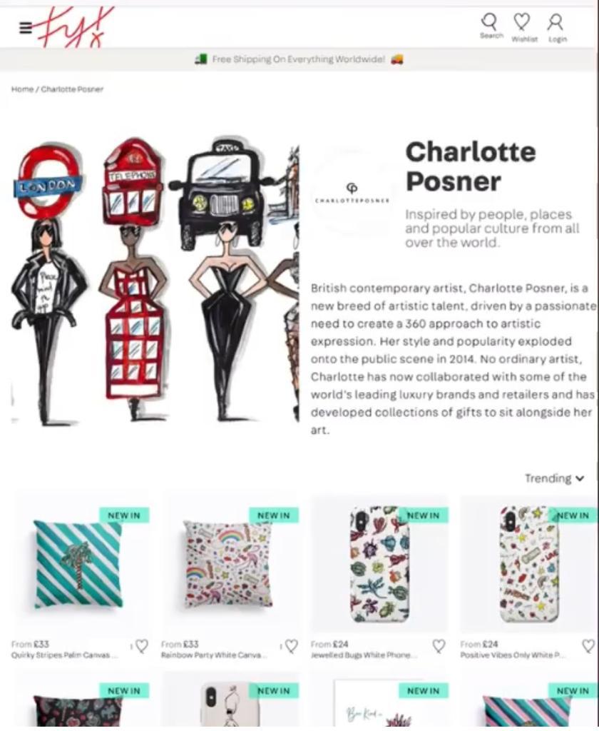 CHARLOTTE POSNER X Fy! - Charlotte Posner