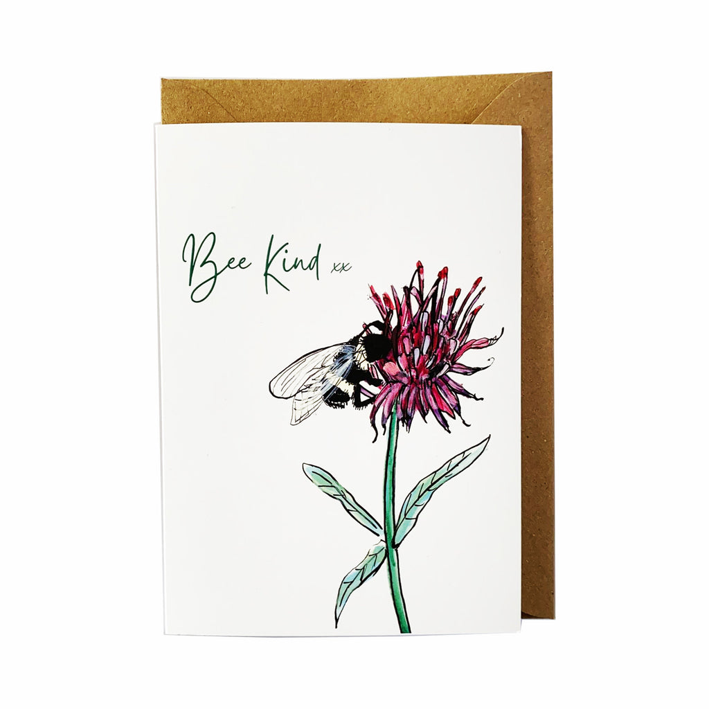 BEE KIND NOTECARD - Charlotte Posner