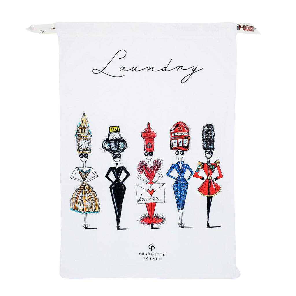 LAUNDRY BAG - LONDON CHIC - Charlotte Posner