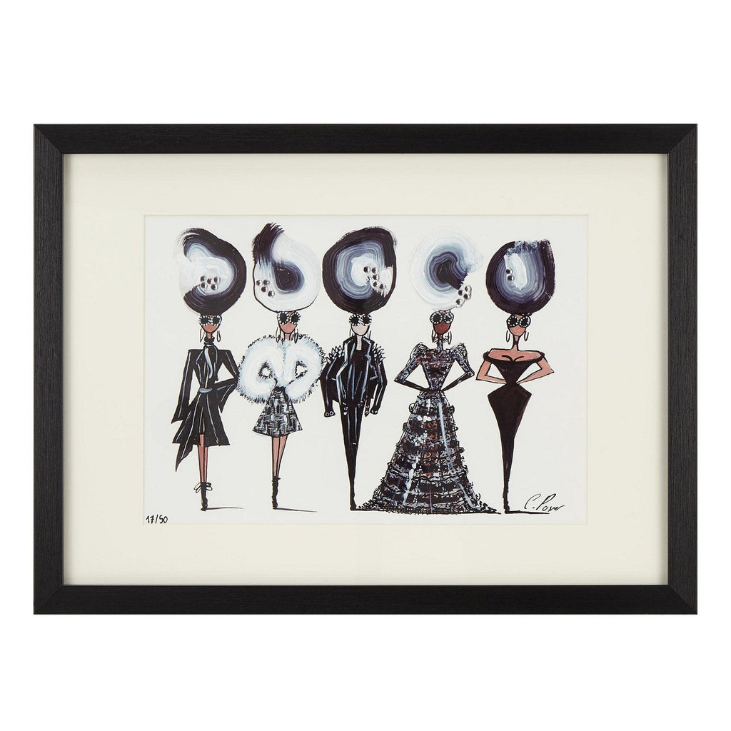 MADAME NOIR POP DOLLS PRINT - Charlotte Posner