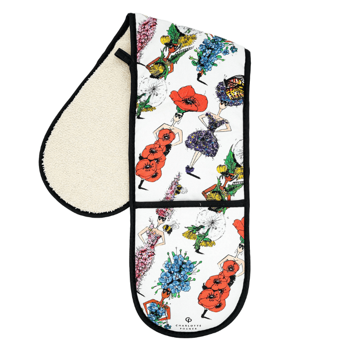 MEADOW MELODY OVEN GLOVE - Charlotte Posner