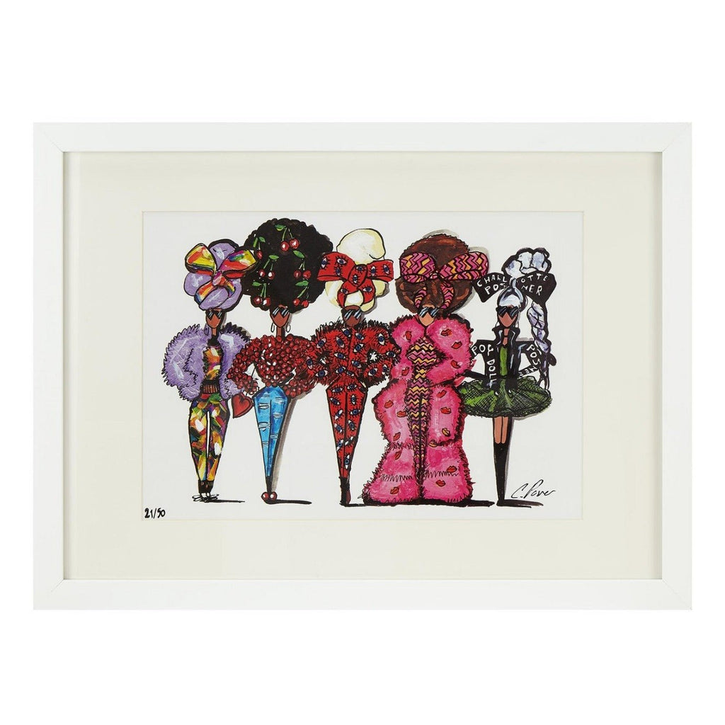 SCANDALOUS POP DOLLS PRINT - Charlotte Posner