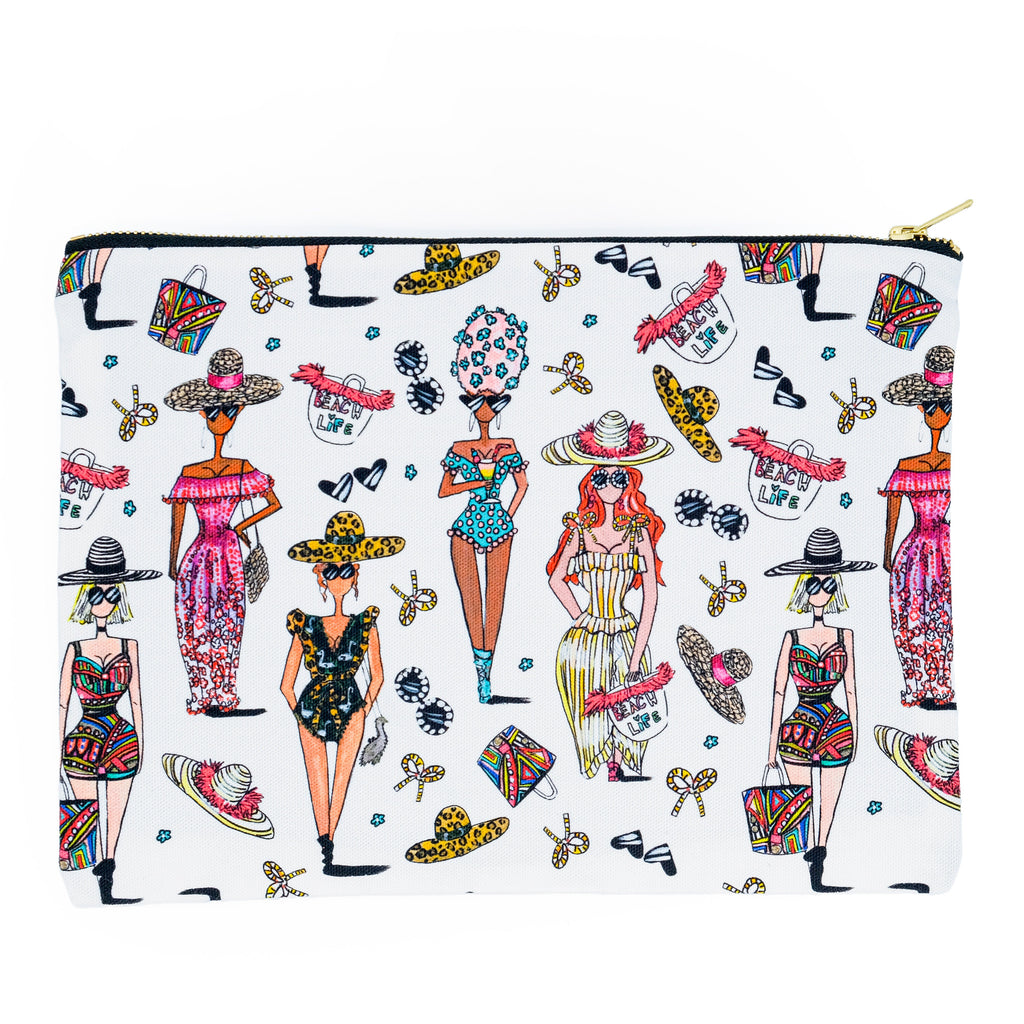 SPLASH COUTURE FLAT POUCH - Charlotte Posner