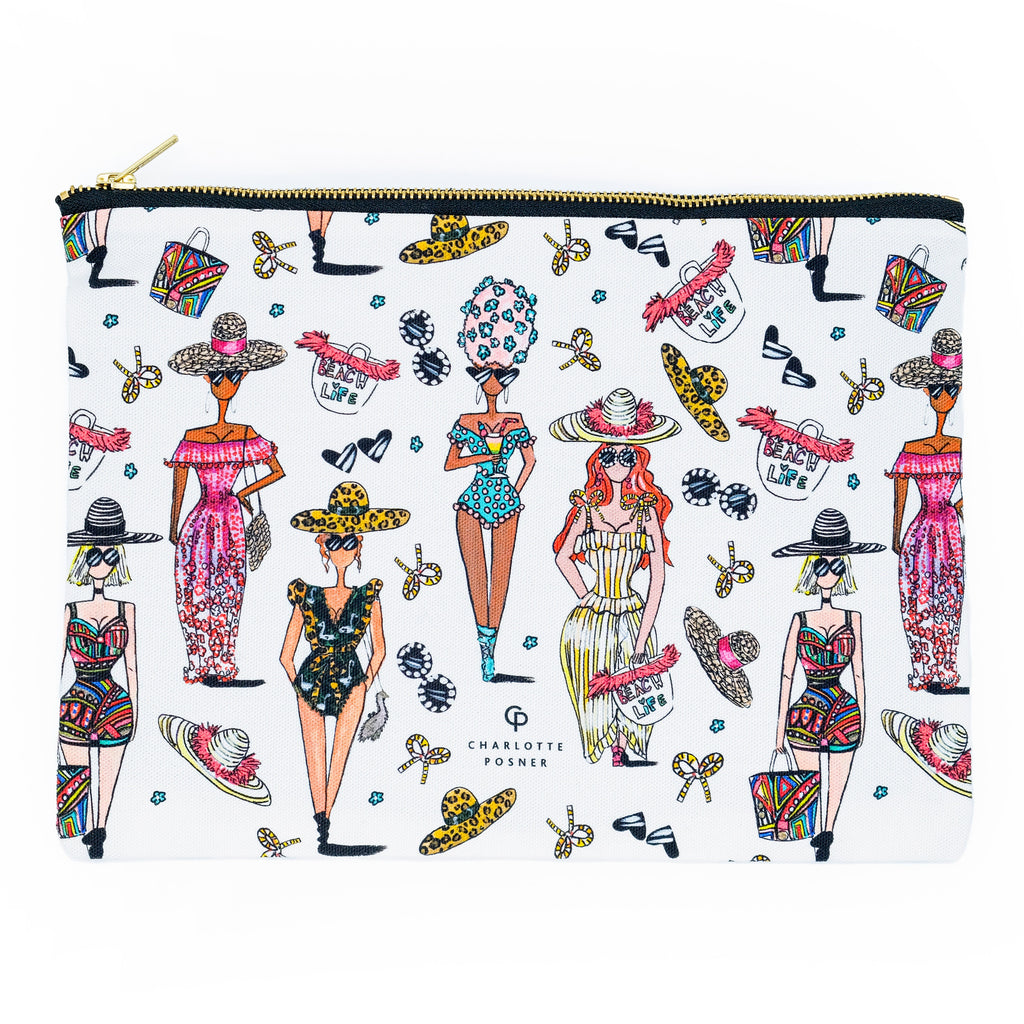 SPLASH COUTURE FLAT POUCH - Charlotte Posner